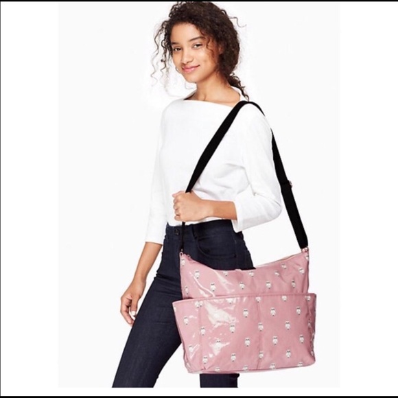 Kate Spade owl diaper bag - Picture 2 of 12